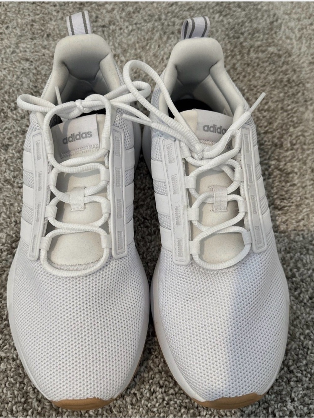 Adidas Men’s White Cloud Foam Super Sneakers NWOT Size 11